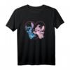 HapPanda Lilo und Stitch Engel Kuss T-Shirt & Hoodie – Offizielles Disney Merchandise für Damen, Herren, Jungen und Mädchen