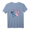 HapPanda Lilo und Stitch Engel Kuss T-Shirt & Hoodie – Offizielles Disney Merchandise für Damen, Herren, Jungen und Mädchen