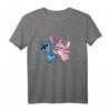 HapPanda Lilo und Stitch Engel Kuss T-Shirt & Hoodie – Offizielles Disney Merchandise für Damen, Herren, Jungen und Mädchen