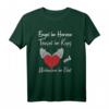 Engel im Herzen, Teufel im Kopf und Wahnsinn im Blut - Lustiges Weihnachts-T-Shirt für Familie & Freunde