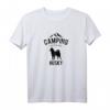 Camping mit My Husky Hund Liebhaber T-Shirt – Perfektes Geschenk für Hundebesitzer, Natur- und Abenteuerliebhaber zu Weihnachten oder Geburtstag