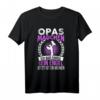 Opas Mädchen Ich War Einmal Sein Engel Jetzt Ist Er Meiner T-Shirt – Sentimentales Familiengeschenk für Vater, Tochter und Oma