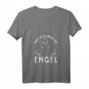 Damen Musik ist die Sprache der Engel T-Shirt mit V-Ausschnitt – Lustiges Musiker Geschenk für Frauen & Männer für Feiern & Festlichkeiten