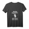 Damen Papas Mädchen Engel Partnerlook T-Shirt mit V-Ausschnitt – Liebevolles Geschenk für Vater und Tochter zu Geburtstag, Weihnachten & Vatertag