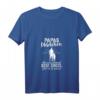 Damen Papas Mädchen Engel Partnerlook T-Shirt mit V-Ausschnitt – Liebevolles Geschenk für Vater und Tochter zu Geburtstag, Weihnachten & Vatertag