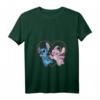HapPanda Lilo & Stitch Engel Kuss T-Shirt mit V-Ausschnitt – Official Merchandise für Frauen, Männer, Jungen & Mädchen