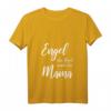Damen Engel ohne Flügel nennt man Mama - Lustiges T-Shirt zum Muttertag & Geburtstag, Perfektes Geschenk für die beste Mama, Ehefrau & Frau