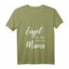 Damen Engel ohne Flügel nennt man Mama - Lustiges T-Shirt zum Muttertag & Geburtstag, Perfektes Geschenk für die beste Mama, Ehefrau & Frau