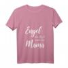 Damen Engel ohne Flügel nennt man Mama - Lustiges T-Shirt zum Muttertag & Geburtstag, Perfektes Geschenk für die beste Mama, Ehefrau & Frau