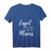 Damen Engel ohne Flügel nennt man Mama - Lustiges T-Shirt zum Muttertag & Geburtstag, Perfektes Geschenk für die beste Mama, Ehefrau & Frau