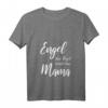 Damen Engel ohne Flügel nennt man Mama - Lustiges T-Shirt zum Muttertag & Geburtstag, Perfektes Geschenk für die beste Mama, Ehefrau & Frau