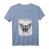 Damen Fashion Engel T-Shirt mit Flügel - Einzigartiges Design, perfekt als Geschenk oder personalisiertes Mode-Statement