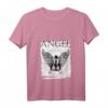 Damen Fashion Engel T-Shirt mit Flügel - Einzigartiges Design, perfekt als Geschenk oder personalisiertes Mode-Statement