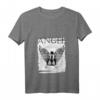 Damen Fashion Engel T-Shirt mit Flügel - Einzigartiges Design, perfekt als Geschenk oder personalisiertes Mode-Statement