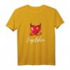 Teufelchen und Engel T-Shirt - Lustiges Halloween Kostüm für Damen und Herren, perfekt für Fasching, Party & Karneval