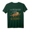 Faultier Meine Motivation und Ich lustiges Chill Faul-Tier Kurzarm T-Shirt – Perfektes Geschenk für Entspannungs- und Chill-Fans
