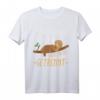 Faultier Meine Motivation und Ich lustiges Chill Faul-Tier Kurzarm T-Shirt – Perfektes Geschenk für Entspannungs- und Chill-Fans