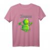 Ohmmm Yoga Frosch T-Shirt - Lustiges Comic Design für Kinder, Teens & Erwachsene, Perfekt als Geschenk zu Weihnachten & Geburtstag