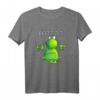 Ohmmm Yoga Frosch T-Shirt - Lustiges Comic Design für Kinder, Teens & Erwachsene, Perfekt als Geschenk zu Weihnachten & Geburtstag