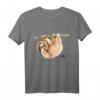 Faultier sagt Chill T-Shirt – Lustiges Entspannungsdesign, perfektes Geschenk für Faultier Liebhaber zu Weihnachten & Geburtstag