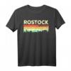 Mein Rostock Skyline Deutschland Heimat Stadt Souvenir T-Shirt - Perfektes Geschenk für Rostock-Liebhaber und Urlauber