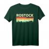 Mein Rostock Skyline Deutschland Heimat Stadt Souvenir T-Shirt - Perfektes Geschenk für Rostock-Liebhaber und Urlauber