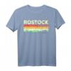 Mein Rostock Skyline Deutschland Heimat Stadt Souvenir T-Shirt - Perfektes Geschenk für Rostock-Liebhaber und Urlauber