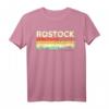 Mein Rostock Skyline Deutschland Heimat Stadt Souvenir T-Shirt - Perfektes Geschenk für Rostock-Liebhaber und Urlauber
