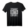 Straight Outta Erfurt T-Shirt – Perfektes Umzugsgeschenk oder Abschiedsgeschenk für Freunde und Studenten