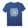 Straight Outta Erfurt T-Shirt – Perfektes Umzugsgeschenk oder Abschiedsgeschenk für Freunde und Studenten