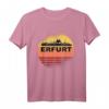 Erfurter Skyline Retro Vintage DDR T-Shirt – Perfekt für Fans, Weihnachten & Geburtstage, Stolzes Erfurter Design