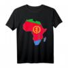 Eritrea Flagge T-Shirt & Afrika Karte T-Shirt – Pride, Made in Eritrea & Afrika Shirt für Fans und Kultur