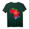 Eritrea Flagge T-Shirt & Afrika Karte T-Shirt – Pride, Made in Eritrea & Afrika Shirt für Fans und Kultur