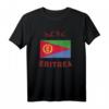 Eritrea Flagge T-Shirt – Reisesouvenir und Kulturelle Verbundenheit für Weltenbummler und Eritrea-Liebhaber