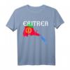 Eritrea Map Habesha Flag T-Shirt - Proud Ethiopian & Eritrean Culture Gift for Men, Women & Kids