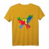 HapPanda Shirt mit Friedensbotschaft - Frieden zusammen, wir sind eine afrikanische Nation, ideal zum Jubiläum und kulturellen Anlässen