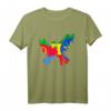 HapPanda Shirt mit Friedensbotschaft - Frieden zusammen, wir sind eine afrikanische Nation, ideal zum Jubiläum und kulturellen Anlässen