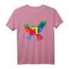 HapPanda Shirt mit Friedensbotschaft - Frieden zusammen, wir sind eine afrikanische Nation, ideal zum Jubiläum und kulturellen Anlässen