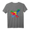 HapPanda Shirt mit Friedensbotschaft - Frieden zusammen, wir sind eine afrikanische Nation, ideal zum Jubiläum und kulturellen Anlässen