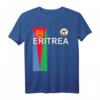 Eritrea National Sports T-Shirt - Klassisches Fan-T-Shirt mit Flagge & langlebigem Design, perfekt für nationale Pride
