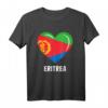 Eritrea Fahnentrikot & Herzflaggen T-Shirt – Perfektes Souvenir und Eritrea-Liebesgeschenk für Männer, Frauen & Kinder