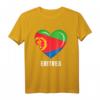 Eritrea Fahnentrikot & Herzflaggen T-Shirt – Perfektes Souvenir und Eritrea-Liebesgeschenk für Männer, Frauen & Kinder