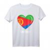 Eritrea Fahnentrikot & Herzflaggen T-Shirt – Perfektes Souvenir und Eritrea-Liebesgeschenk für Männer, Frauen & Kinder