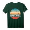 Vintage City Trip Massawa - Eritrea Geschenk Habesha T-Shirt mit Retro Sunset & Beach Design für Outdoor & Reise Fans