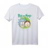 40 Geburtstag Rick and Morty Floating Heads T-Shirt - Offizielles Adult Swim Merchandise für Fans & Sci-Fi Liebhaber