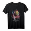 Marvel Avengers Endgame Iron Man Splatter Graphic T-Shirt - Official Licensed Marvel Merchandise