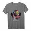 Marvel Avengers Endgame Iron Man Splatter Graphic T-Shirt - Official Licensed Marvel Merchandise