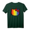 Hello Kitty Gay Pride Rainbow T-Shirt - Offiziell Sanrio Bekleidung für LGBTQ+ Supporter