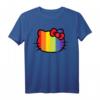 Hello Kitty Gay Pride Rainbow T-Shirt - Offiziell Sanrio Bekleidung für LGBTQ+ Supporter