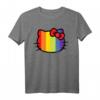 Hello Kitty Gay Pride Rainbow T-Shirt - Offiziell Sanrio Bekleidung für LGBTQ+ Supporter